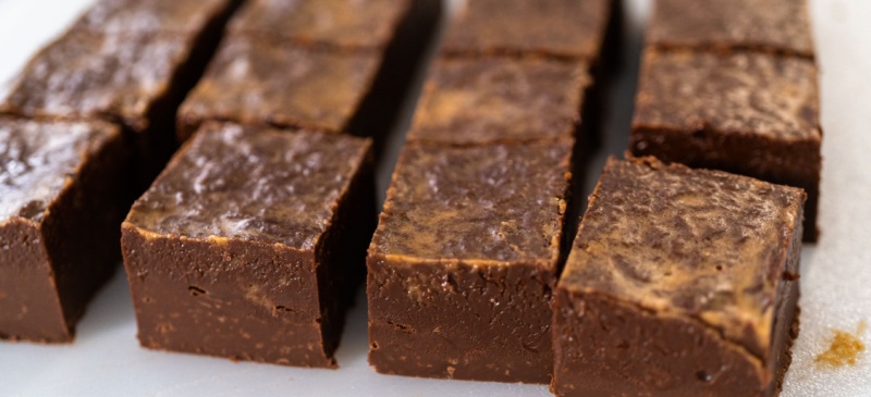 Chocolate collagen fudge