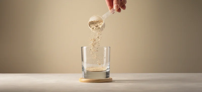 Whey and collagen