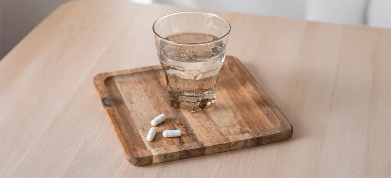 Morning vs. evening supplement routine