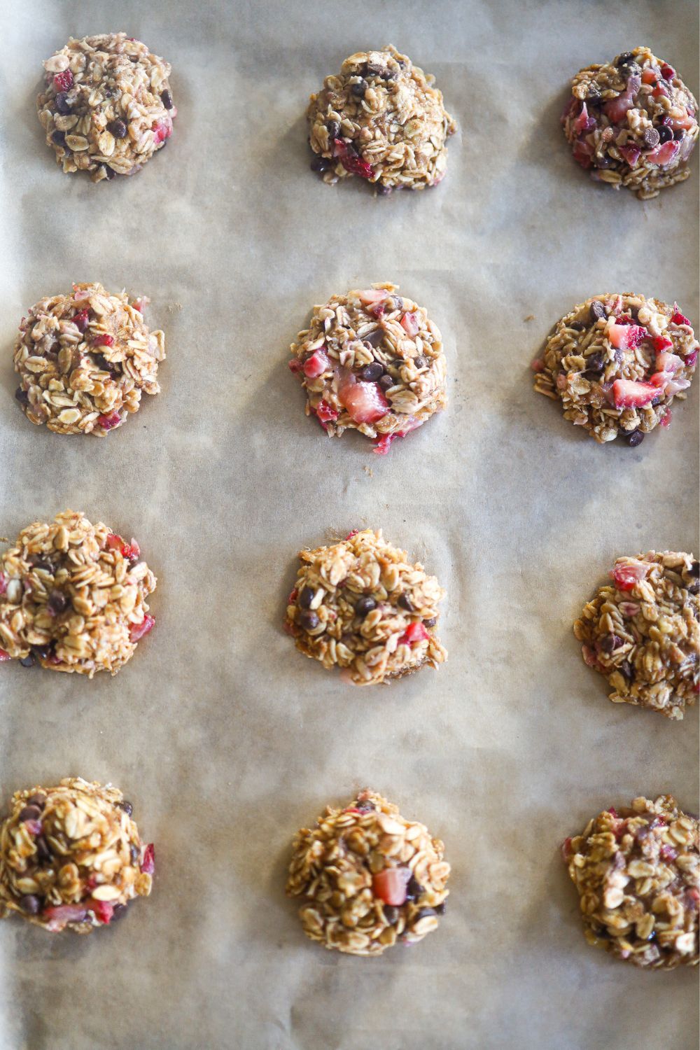 Strawberry oatmeal cookies directions