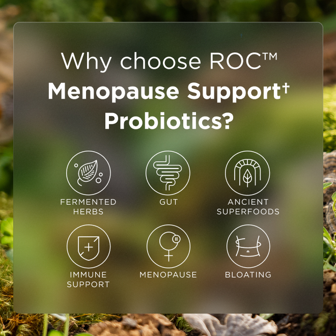Regenerative Organic Certified™ Menopause Support Probiotics benefits