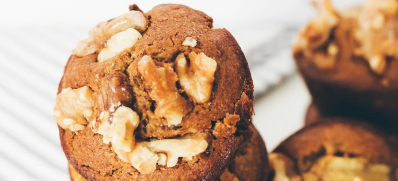 Banana nut muffins
