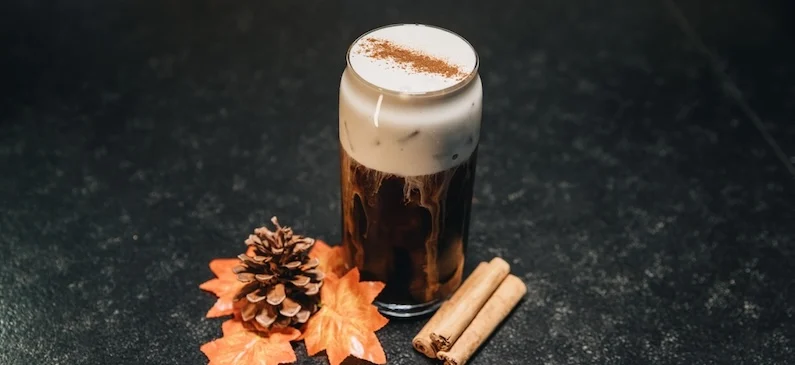 Pumpkin cream cold foam