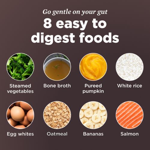 8 easy to digest foods