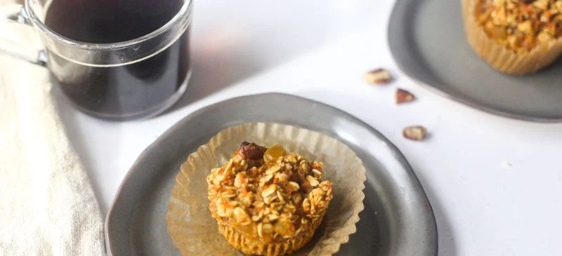 Carrot oatmeal breakfast cake