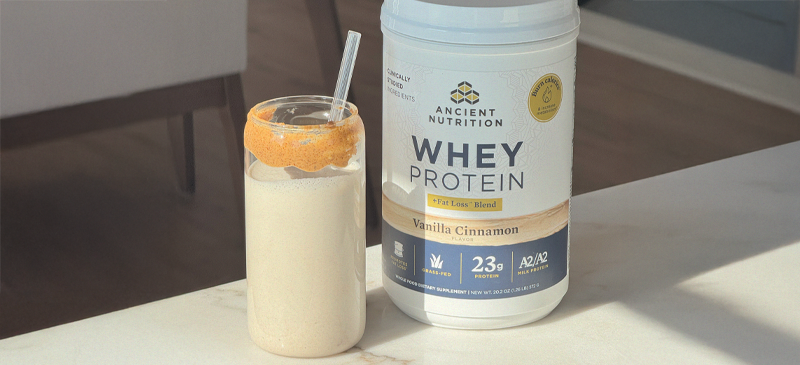Cinnamon bun smoothie