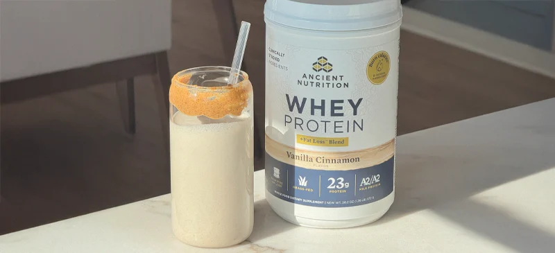Cinnamon bun smoothie