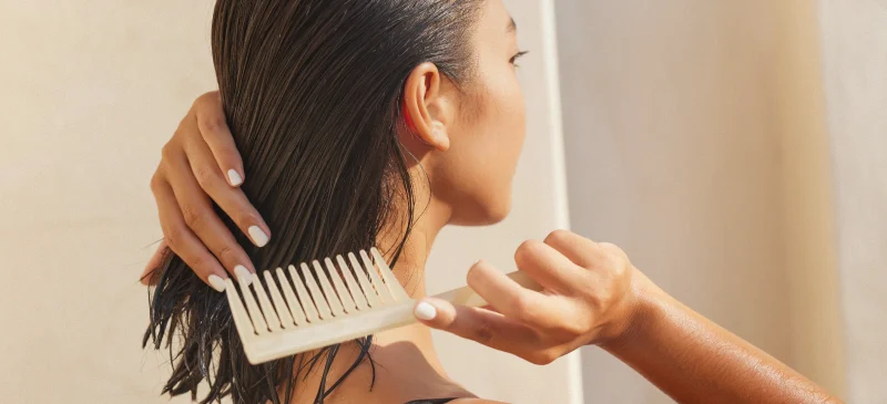 Hair care routine