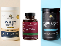 Whey protein, multi collagen lean, and bone broth vanilla 
