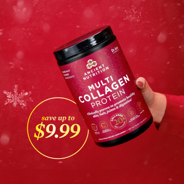 bottle of multi collagen protein powder pure