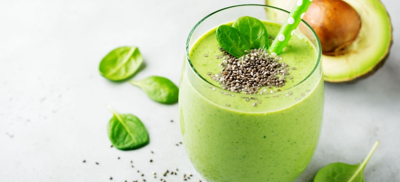 High-fiber smoothie