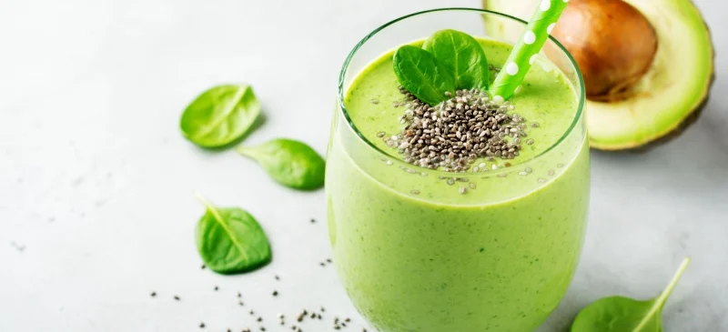 High-fiber smoothie