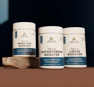 three ancient nutrition items on a black background 
