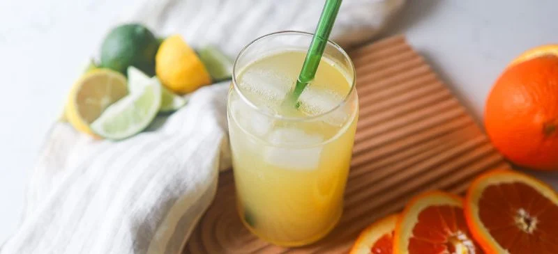 Homemade electrolyte drink