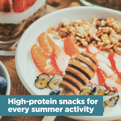 high protein snacks for every summer activity