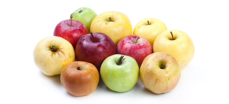 How many calories are in an apple?