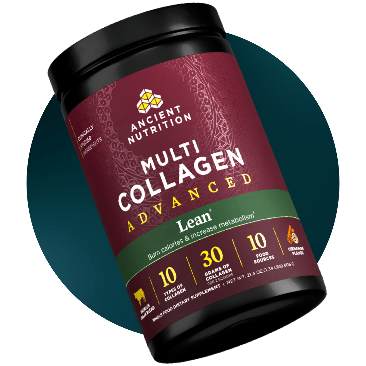 Multi Collagen Advanced Powder bottle