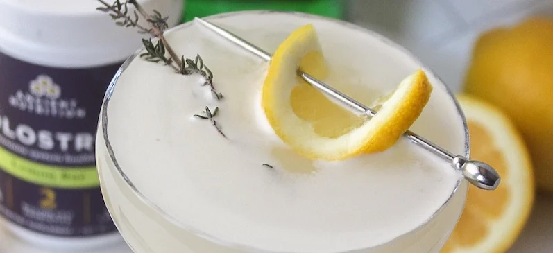 Lemon drop mocktail