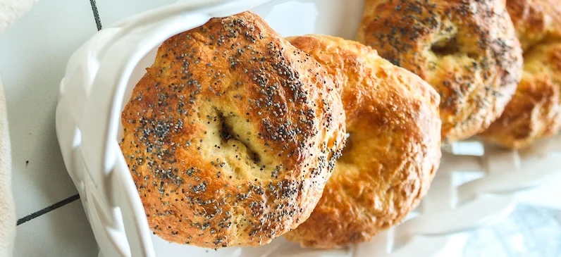 Protein bagel