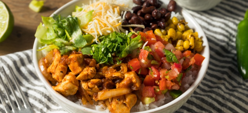 Chicken chipotle bowl