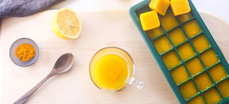 Ginger turmeric shots