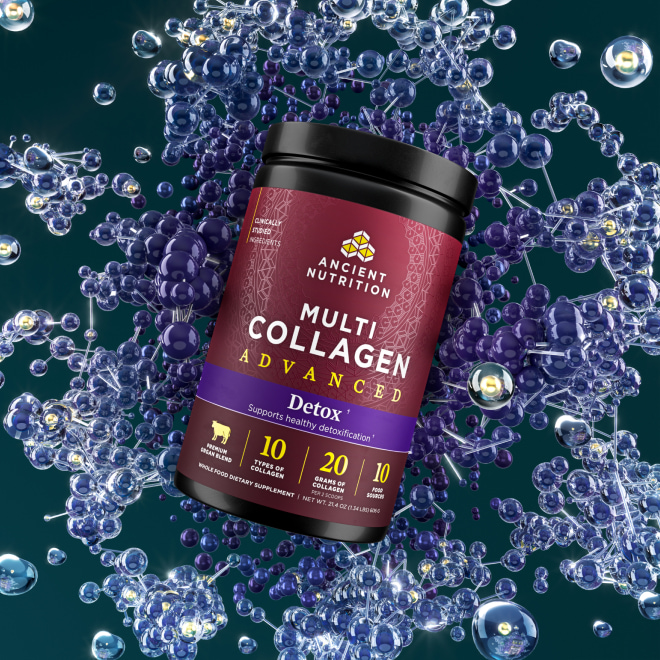 Multi Collagen Advanced detox powder