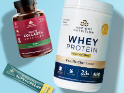 Whey + Fat Loss, Lean Capsules and Supergreens Mango stick