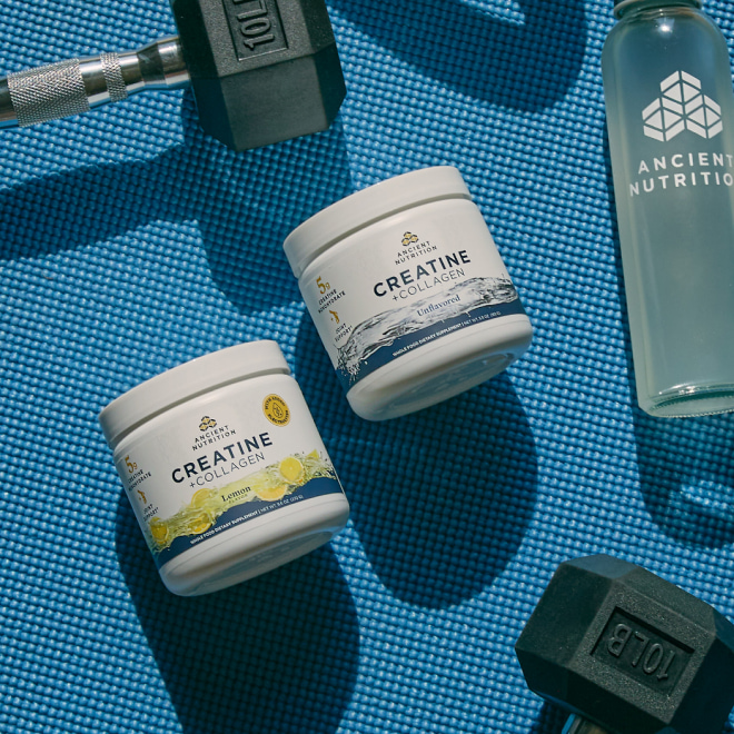 Creatine + Collagen Unflavored and Lemon