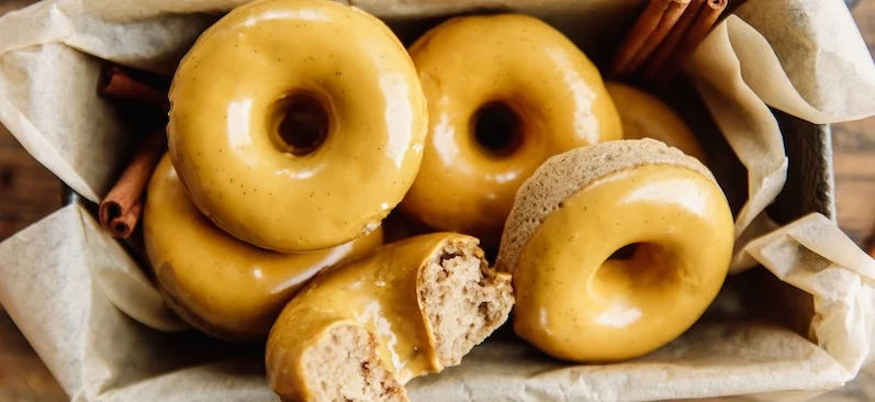  Cinnamon vanilla protein donuts