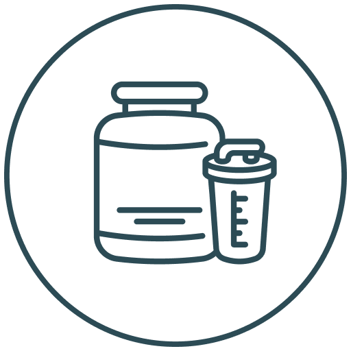 supplement bottles icon