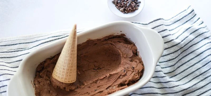 Chocolate ice cream 