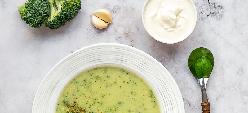 Cream of broccoli soup