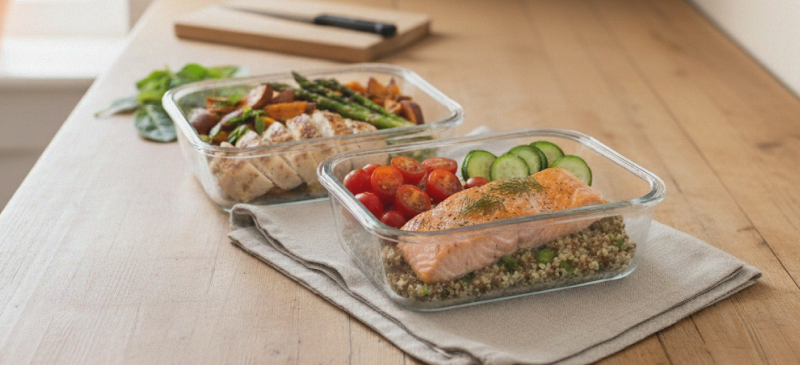 High protein meal prep