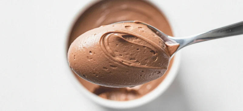 Coconut chocolate mousse