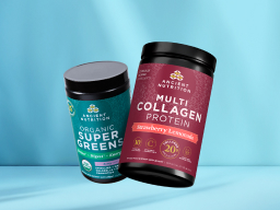Multi Collagen Strawberry Lemonade & Organic Supergreens Berry