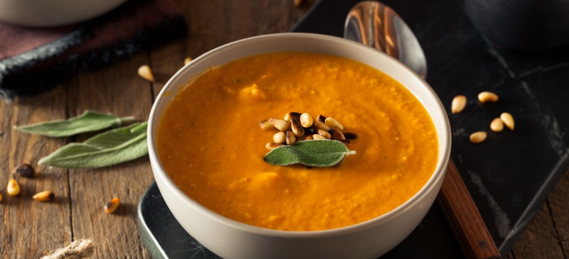 Carrot ginger soup