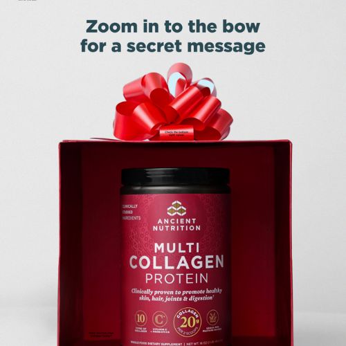 multi collagen protein in a gift box