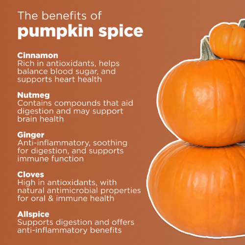 the benefits of pumpkin spice