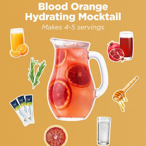 blood orange mocktail