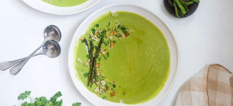 Asparagus soup