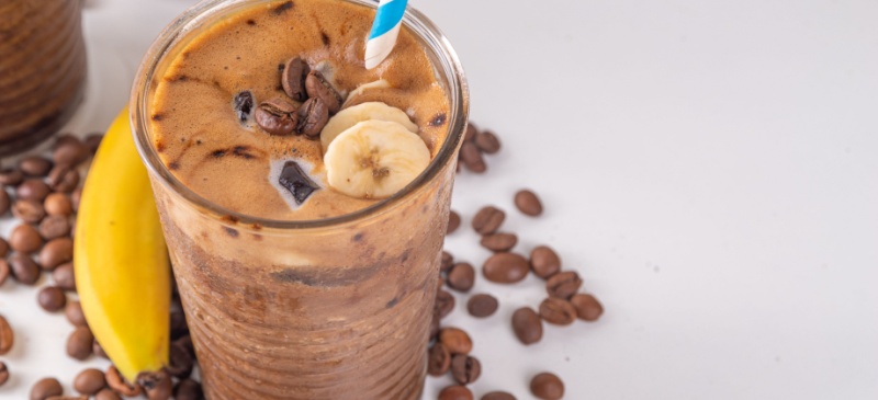 Coffee protein smoothie