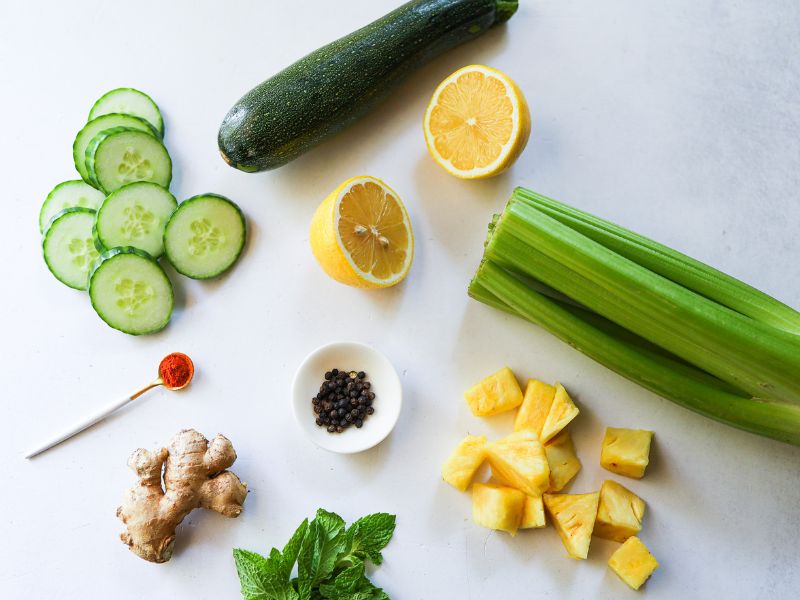 Cucumber juice ingredients