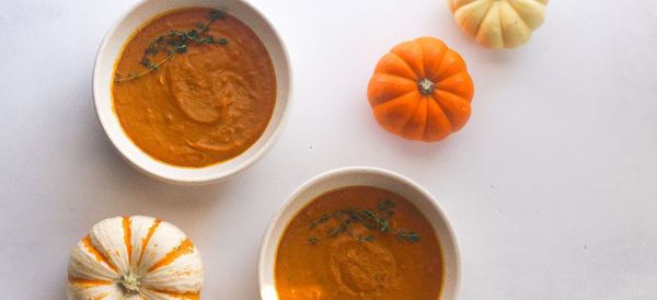 Thanksgiving side dish pumpkin soup