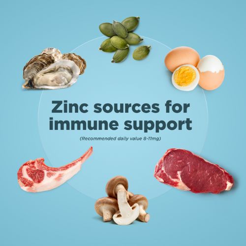 zinc sources for immune support