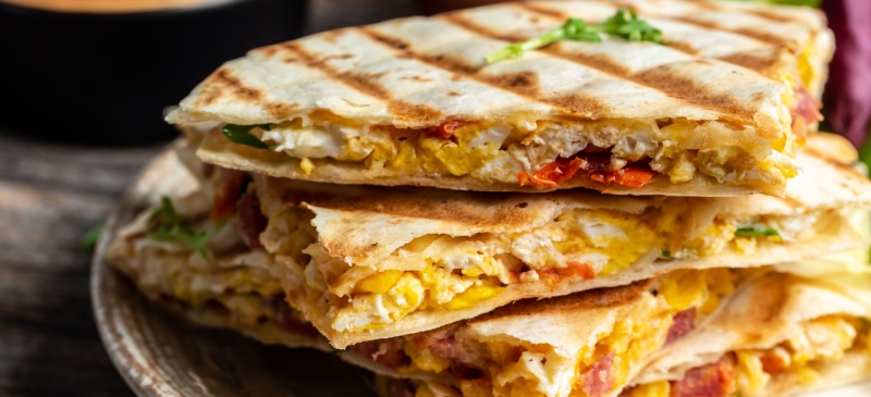 Breakfast quesadilla