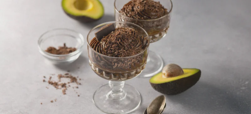 Avocado chocolate mousse