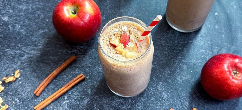 Apple pie smoothie