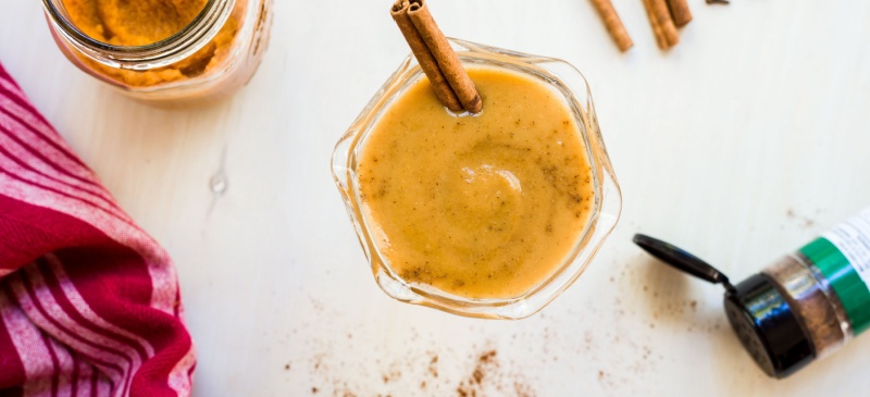 Pumpkin spice smoothie