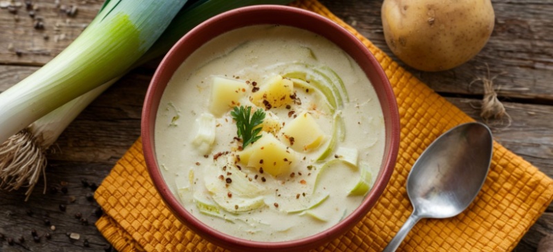 Potato leek soup