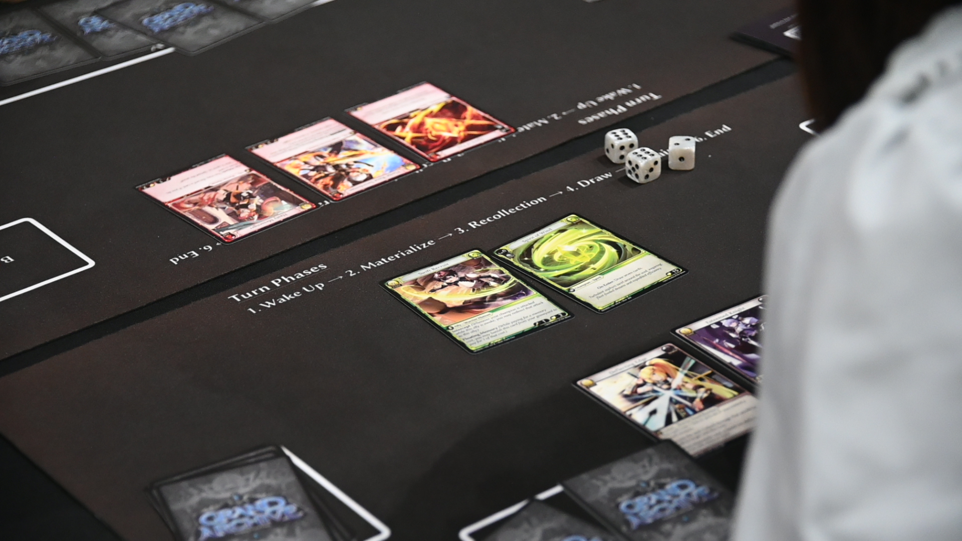 Demo game at the GA booth